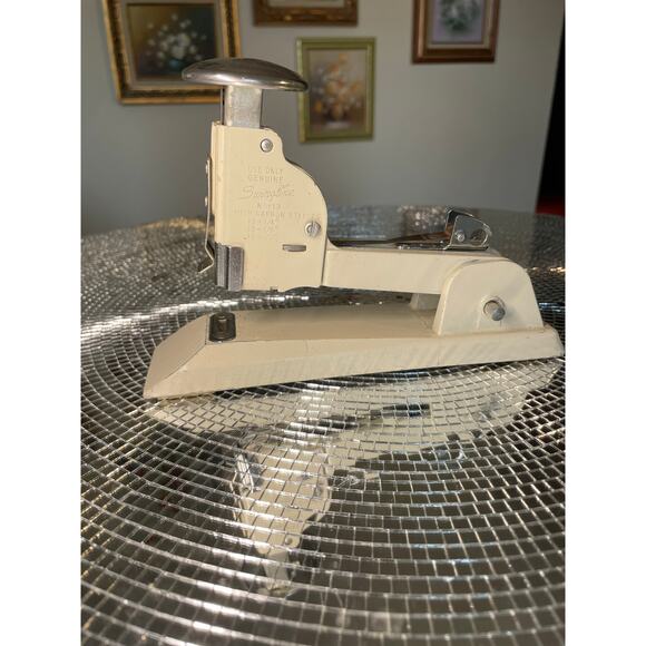 Vintage Swingline Industrial Heavy Duty Steel Stapler No 13 Made in USA WORKS - Picture 1 of 9
